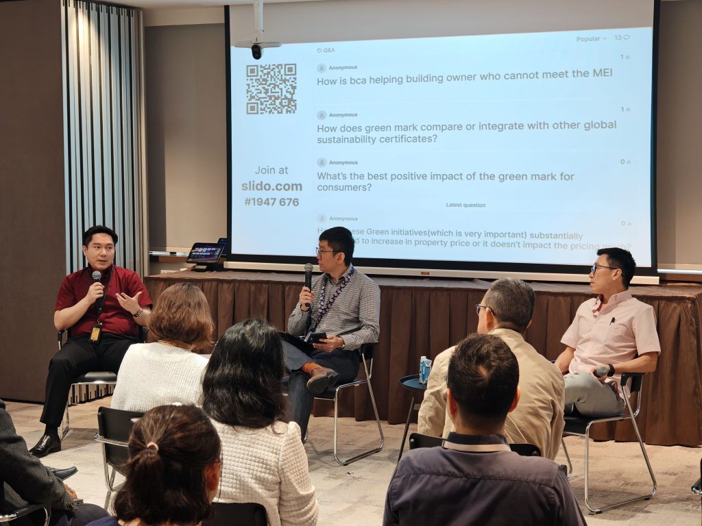 BSD’s Green Mark sharing at Kuok Group Singapore’s Sustainability Learning Series.