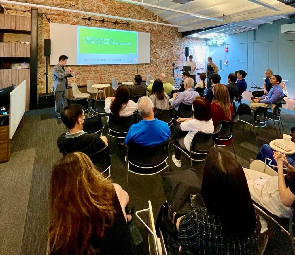 Strategic insights for a sustainable built environment: BSD at the SIA Sustainability Seminar.